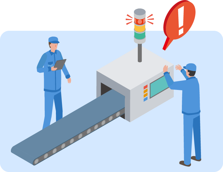チョコ停の原因と対策